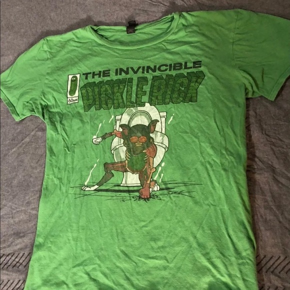 Rick and Morty Pickle Rick T-Shirt - L - Picture 2 of 2